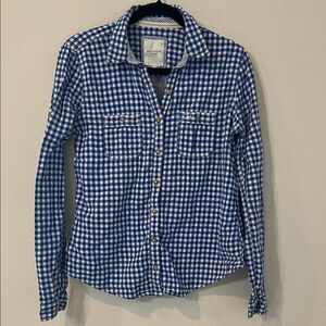 Hollister Gilly Hicks Cotton Button Front Shirt
